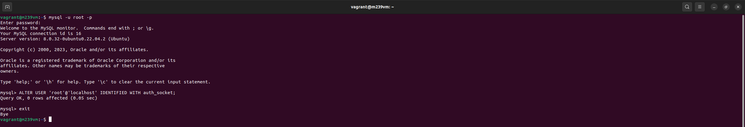 auth_socket IDENTIFIED WITH