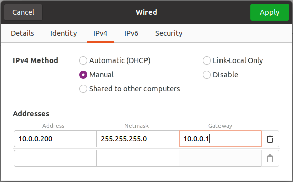 Bild IP Config VM2